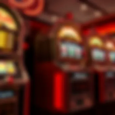 Classic slot machine showcasing vintage design