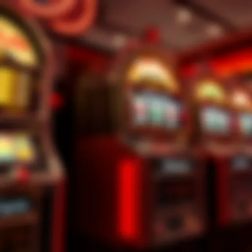 Classic slot machine showcasing vintage design