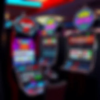 High payout slot machine display showcasing jackpots