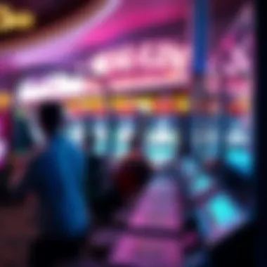 Players enjoying immersive gaming experiences at the casino