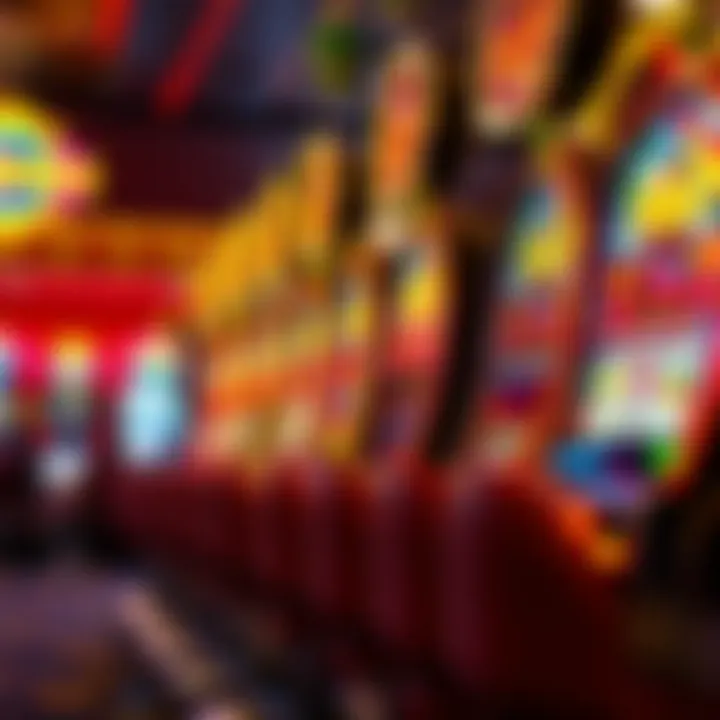 Vibrant and colorful slot machine themes