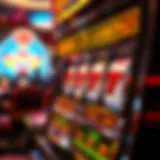 Exciting view of Double Diamond Deluxe slot machine interface