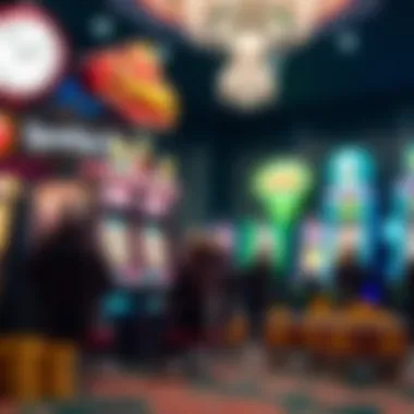 An illustration emphasizing responsible gaming practices within the online casino context