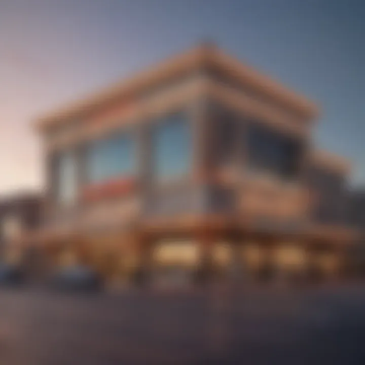 Exterior view of a Nebraska casino showcasing its architecture