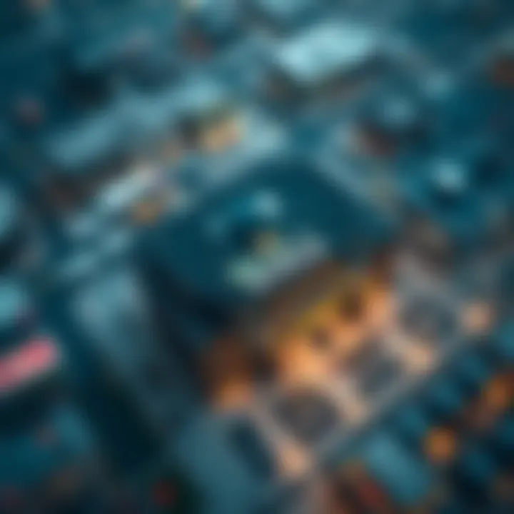 Aerial view of DraftKings headquarters in St. Louis