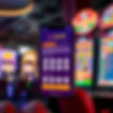 The Jackpocket app interface showcasing lottery options