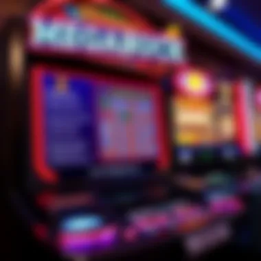 Graphic showing jackpot mechanics and payouts