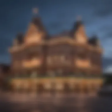 Exterior view of Main Street Station Casino showcasing its historic architecture