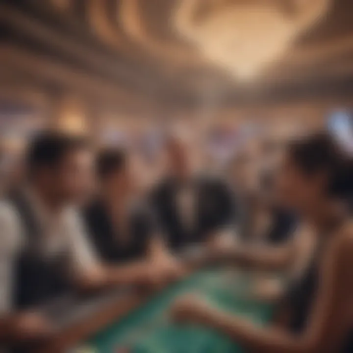 A celebratory scene of members enjoying exclusive events at MGM Grand