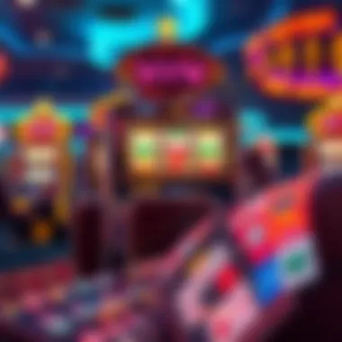 Visual representation of psychological aspects of slot gaming