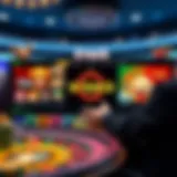 Overview of Stake Casino UK interface showcasing games