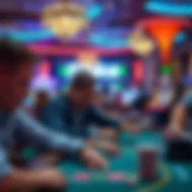 Players engaging in responsible gaming practices