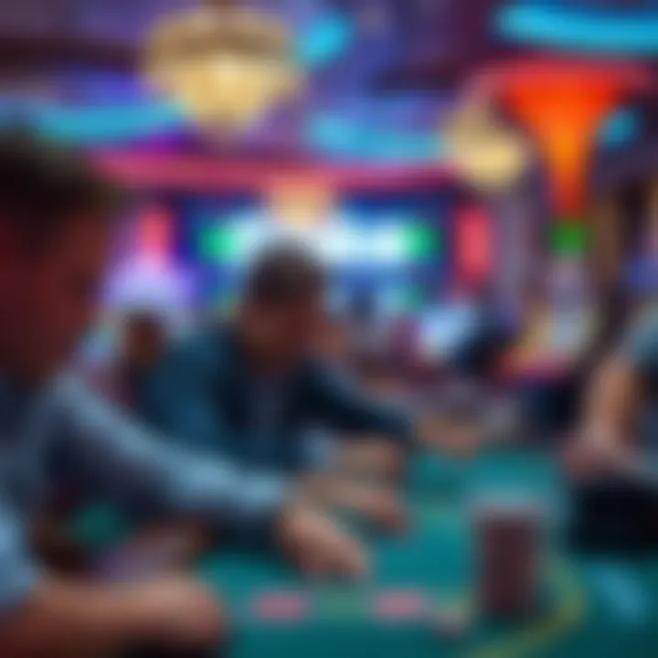 Players engaging in responsible gaming practices