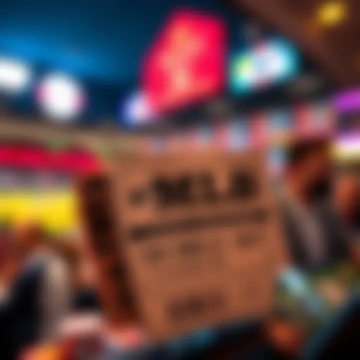 Different types of MLB betting tickets